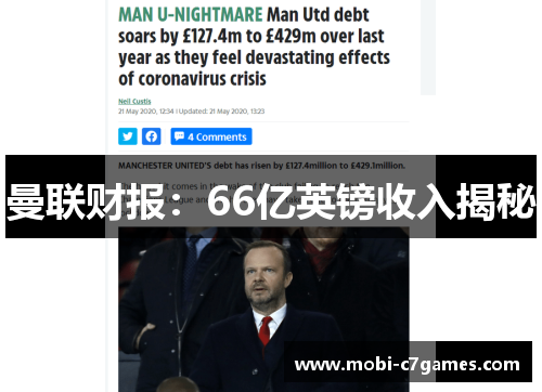 曼联财报：66亿英镑收入揭秘